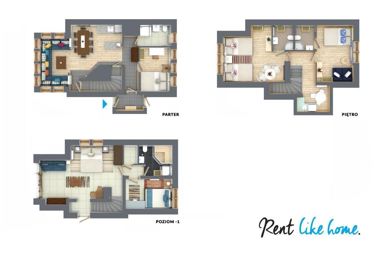 Rent Like Home - Bali Residence Koscielisko Bagian luar foto